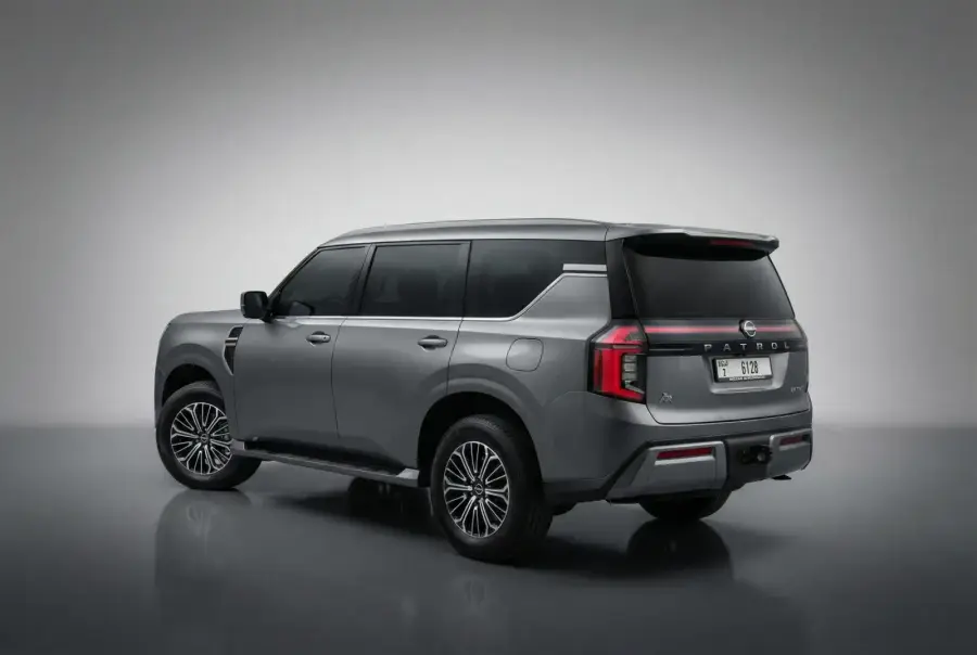 Rent Nissan Patrol Grey 2025 in Dubai — photo 4 of 7