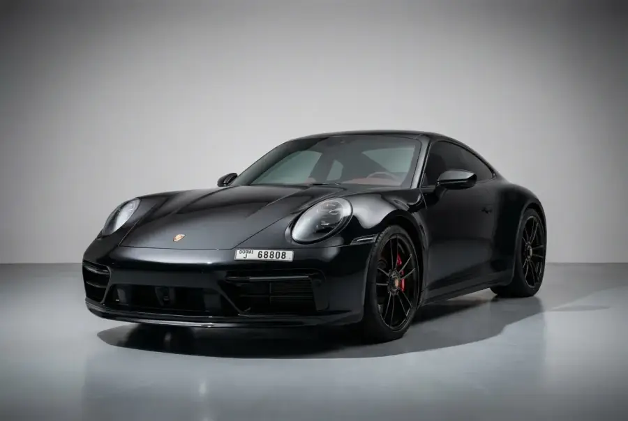 Rent Porsche 911 GTS Black 2022 in Dubai — photo 2 of 5