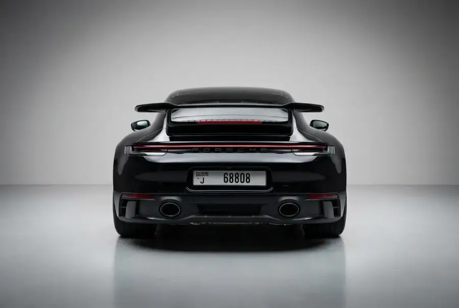 Rent Porsche 911 GTS Black 2022 in Dubai — photo 3 of 5