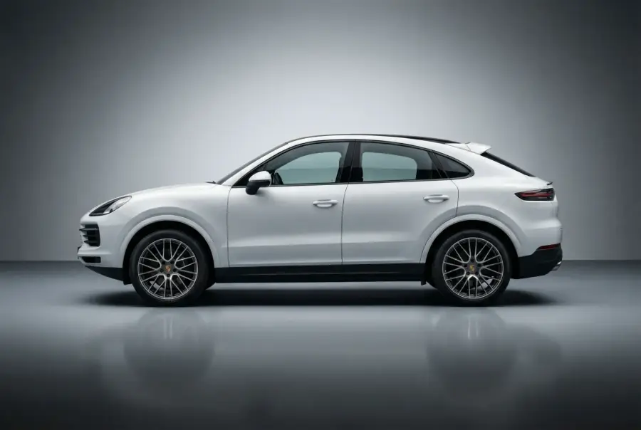 Rent Porsche Cayenne White 2021 in Dubai — photo 3 of 5