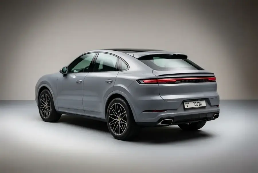 Rent Porsche Cayenne Grey 2024 in Dubai — photo 2 of 5