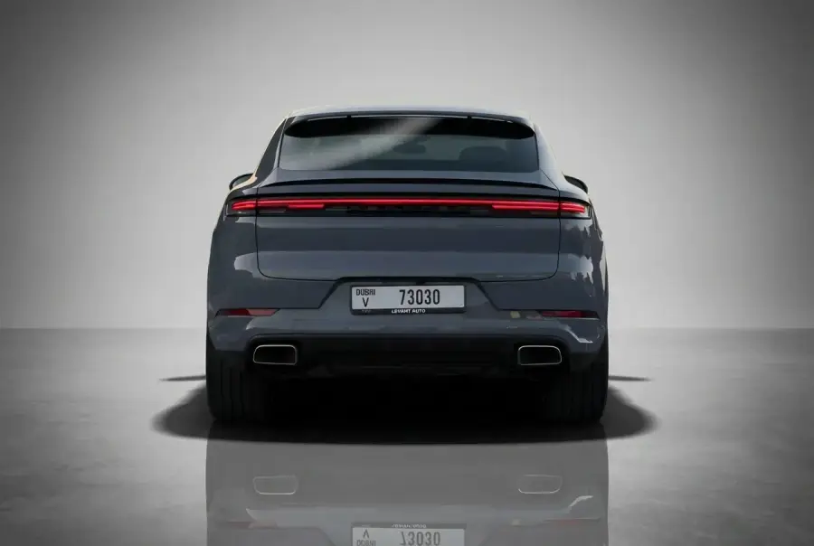 Rent Porsche Cayenne Grey 2024 in Dubai — photo 3 of 5