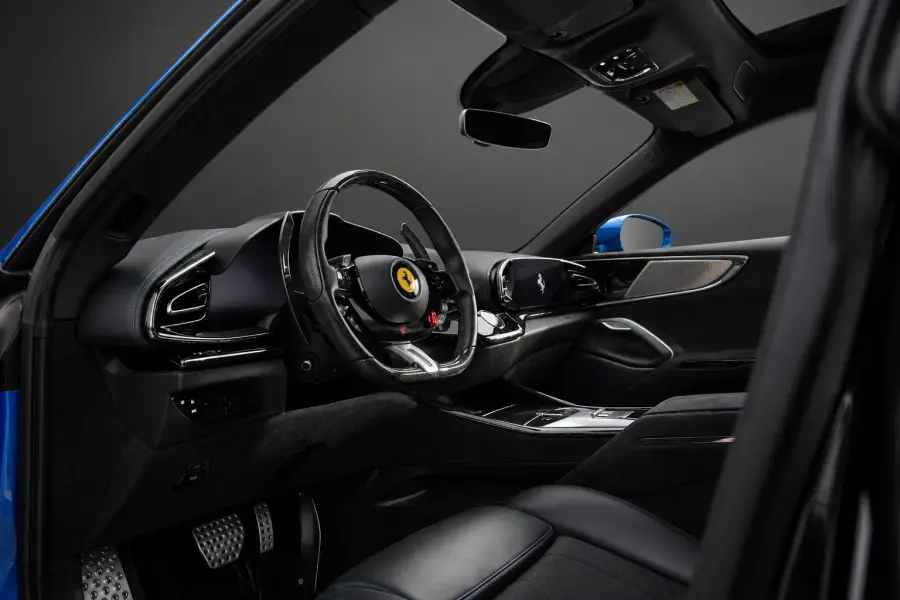 Rent Ferrari Purosangue Blue 2025 in Dubai — photo 11 of 12
