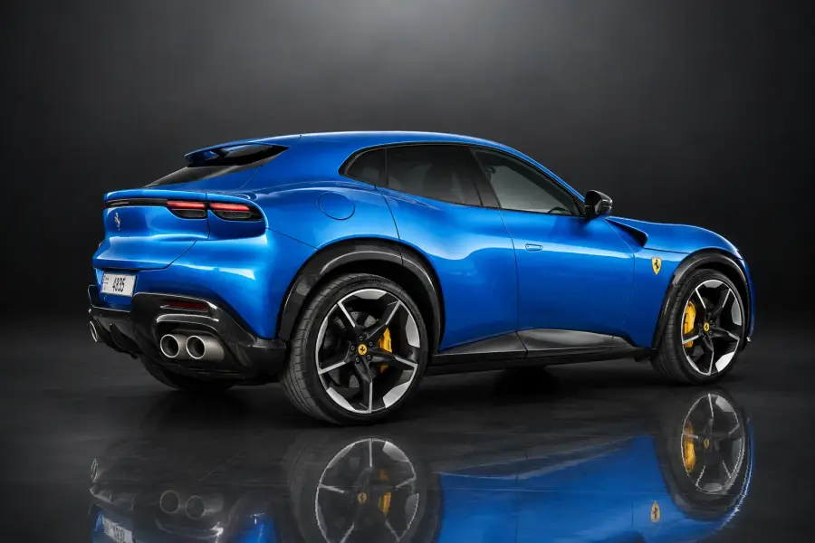 Rent Ferrari Purosangue Blue 2025 in Dubai — photo 4 of 12