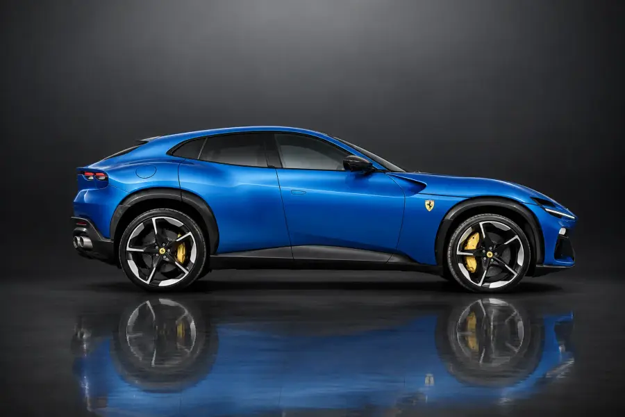 Rent Ferrari Purosangue Blue 2025 in Dubai — photo 5 of 12
