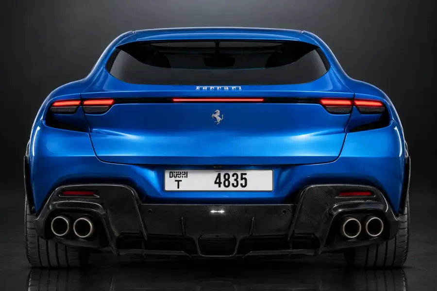 Rent Ferrari Purosangue Blue 2025 in Dubai — photo 7 of 12