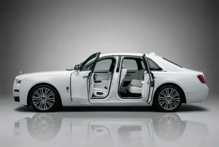 Rent Rolls-Royce Ghost White 2021 in Dubai — photo 3 of 10