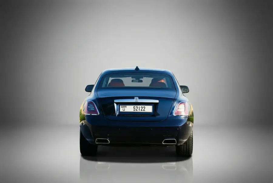 Rent Rolls-Royce Ghost Blue 2024 in Dubai — photo 5 of 10
