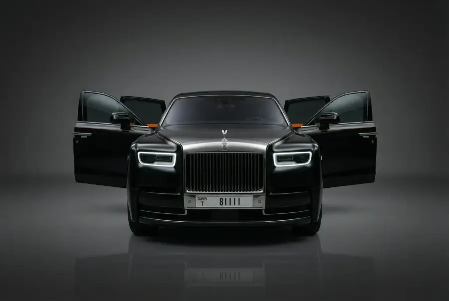 Rent Rolls-Royce Phantom Black 2022 in Dubai — photo 3 of 6