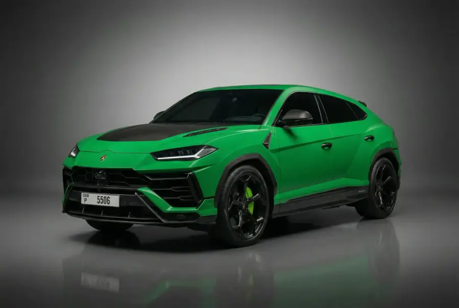 Rent Lamborghini Urus Performante Green 2026 in Dubai — photo 2 of 7