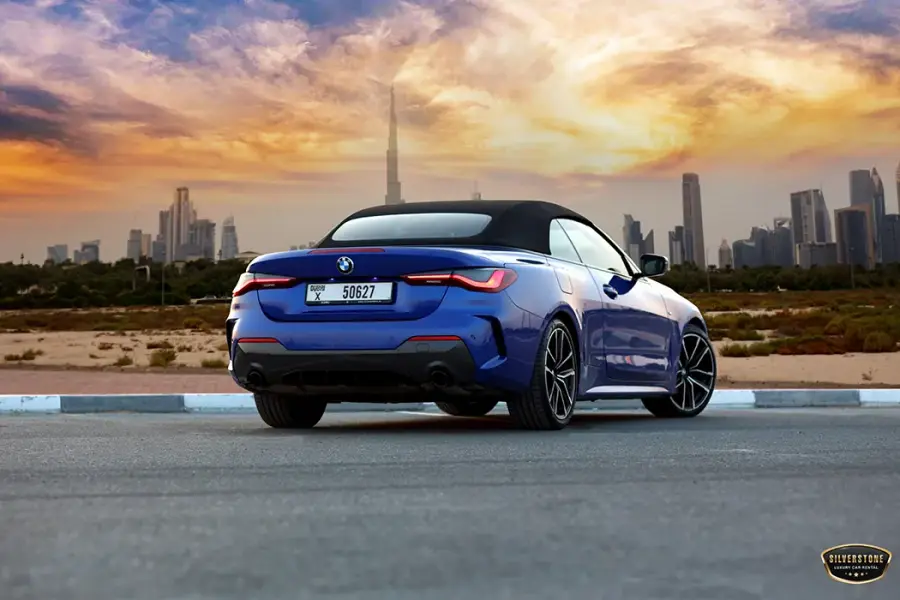Rent BMW 430i Convertible 2022 in Dubai — photo 4 of 10