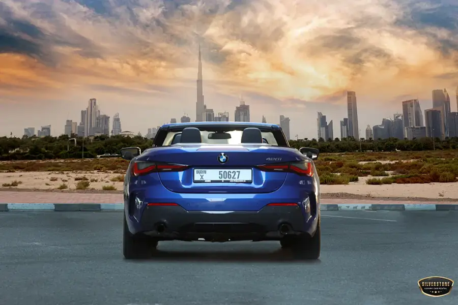 Rent BMW 430i Convertible 2022 in Dubai — photo 5 of 10
