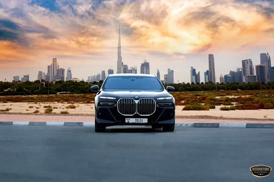 Rent BMW 735i 2023 in Dubai — photo 8 of 10