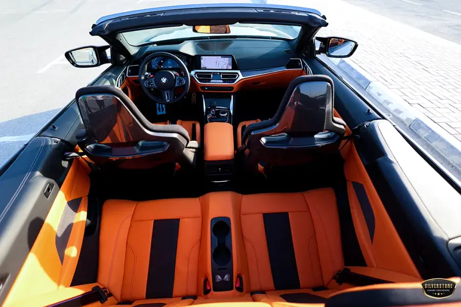 Rent BMW M4 Competition Convertible 2022 in Dubai — photo 11 of 11