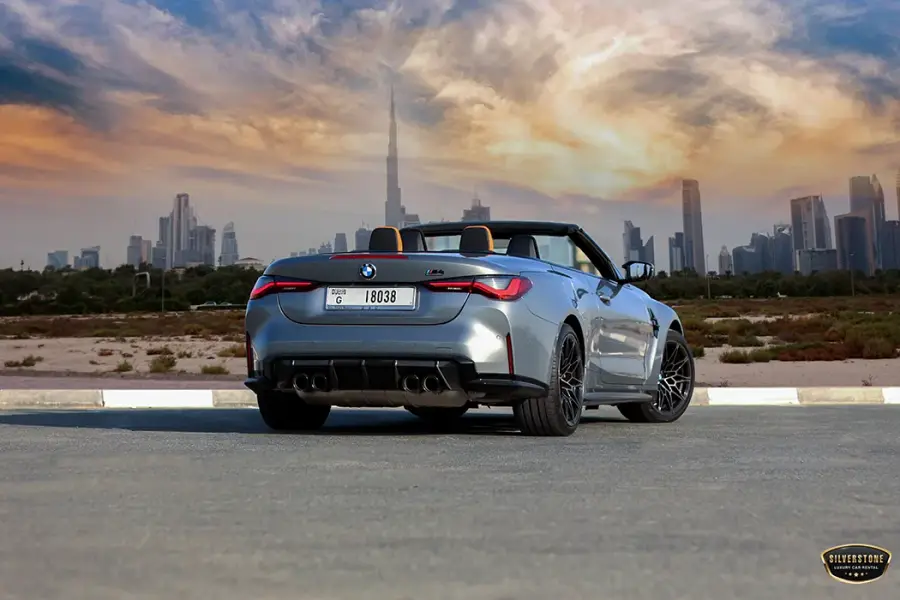 Rent BMW M4 Competition Convertible 2022 in Dubai — photo 3 of 11