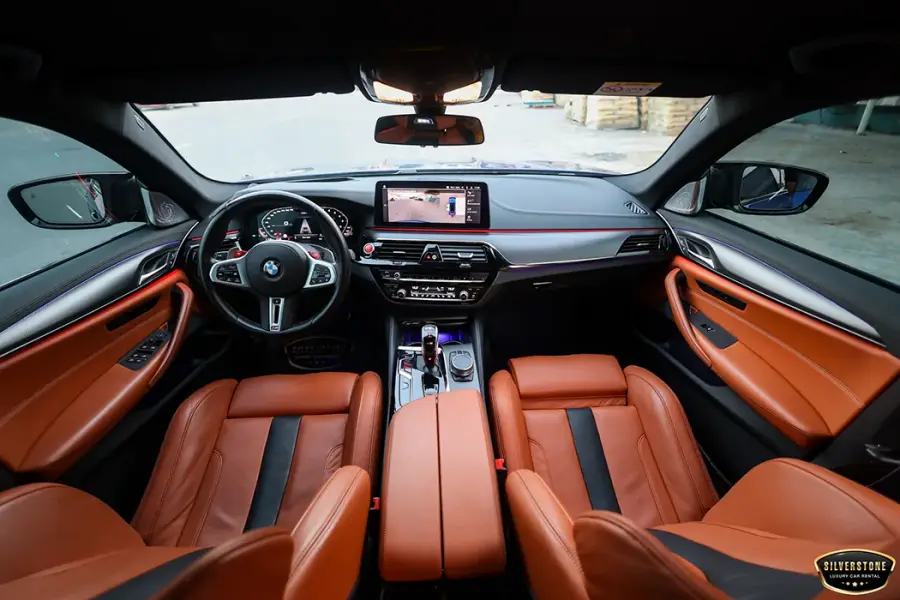 Rent BMW M5 Competition in Dubai — photo 9 of 10