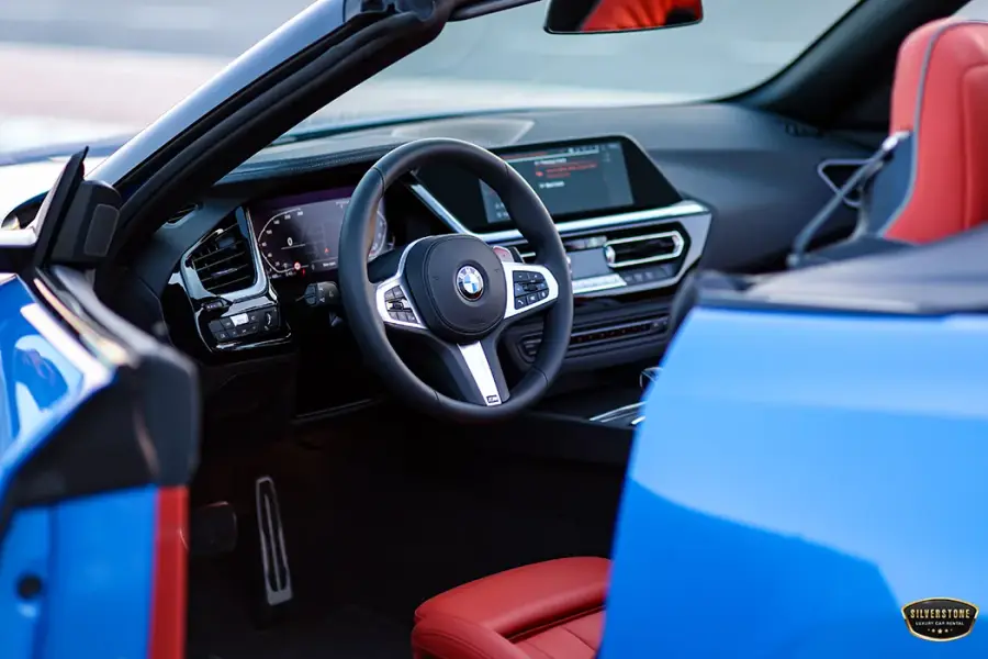 Rent BMW Z4 Convertible 2022 in Dubai — photo 9 of 10