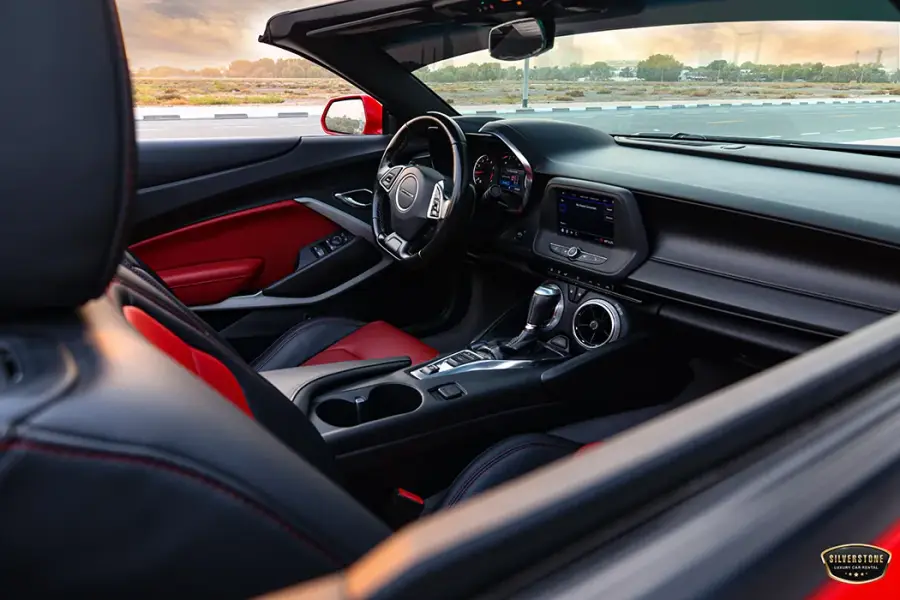 Rent Chevrolet Camaro Convertible 2021 in Dubai — photo 10 of 11