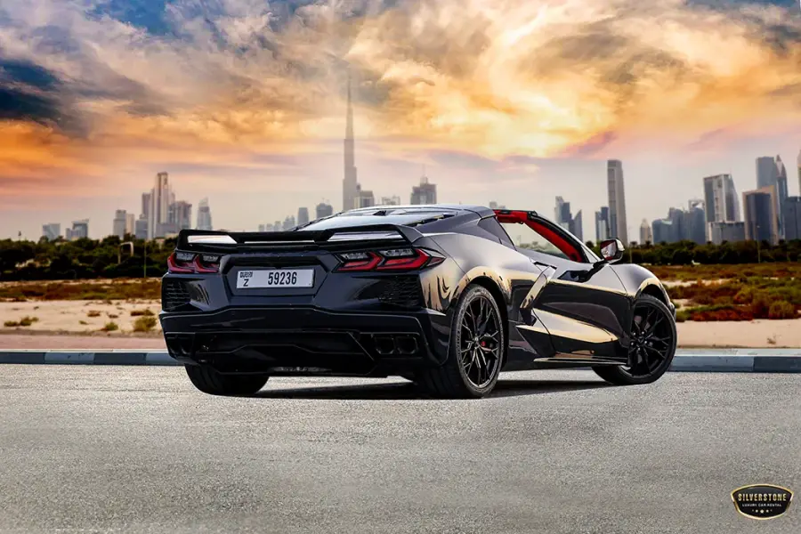 Rent Chevrolet Corvette Convertible 2023 in Dubai — photo 3 of 8