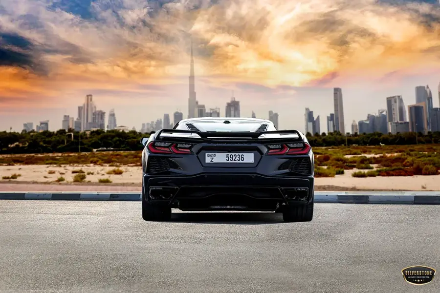 Rent Chevrolet Corvette Convertible 2023 in Dubai — photo 4 of 8