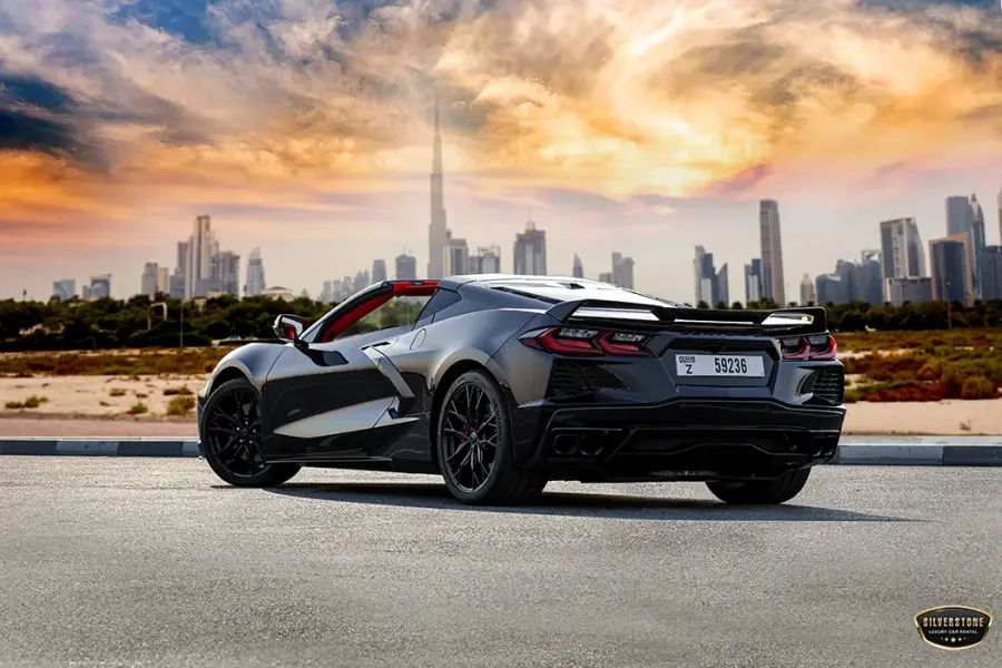 Rent Chevrolet Corvette Convertible 2023 in Dubai — photo 5 of 8