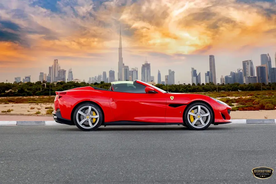 Rent Ferrari Portofino Convertible in Dubai — photo 2 of 11