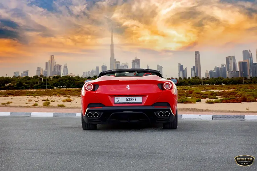 Rent Ferrari Portofino Convertible in Dubai — photo 3 of 11