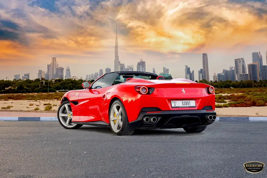 Rent Ferrari Portofino Convertible in Dubai — photo 4 of 11