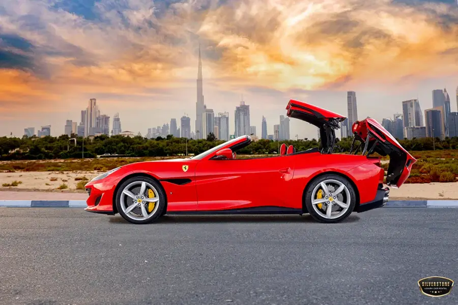 Rent Ferrari Portofino Convertible in Dubai — photo 5 of 11