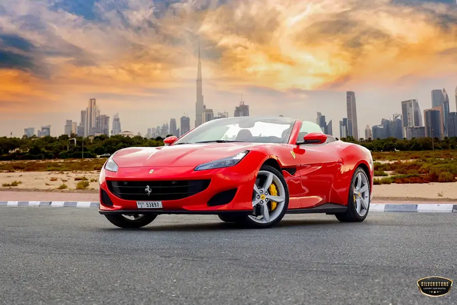 Rent Ferrari Portofino Convertible in Dubai — photo 6 of 11