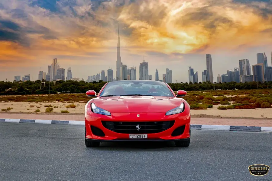 Rent Ferrari Portofino Convertible in Dubai — photo 7 of 11
