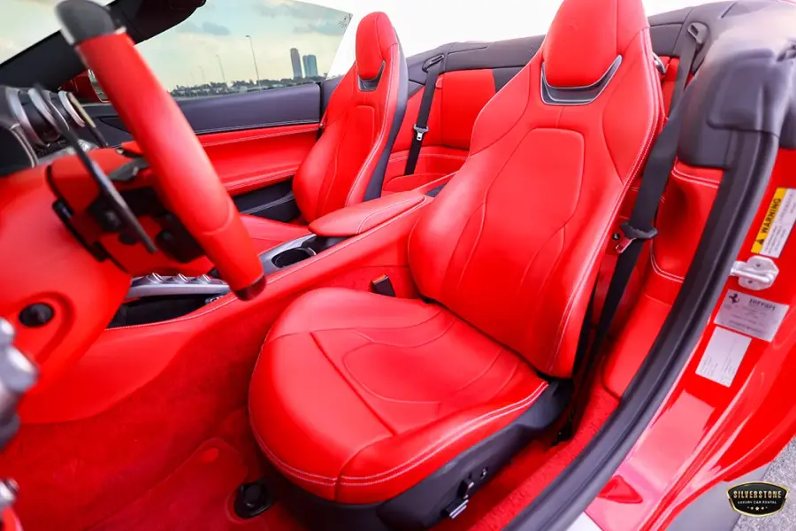 Rent Ferrari Portofino Convertible in Dubai — photo 9 of 11