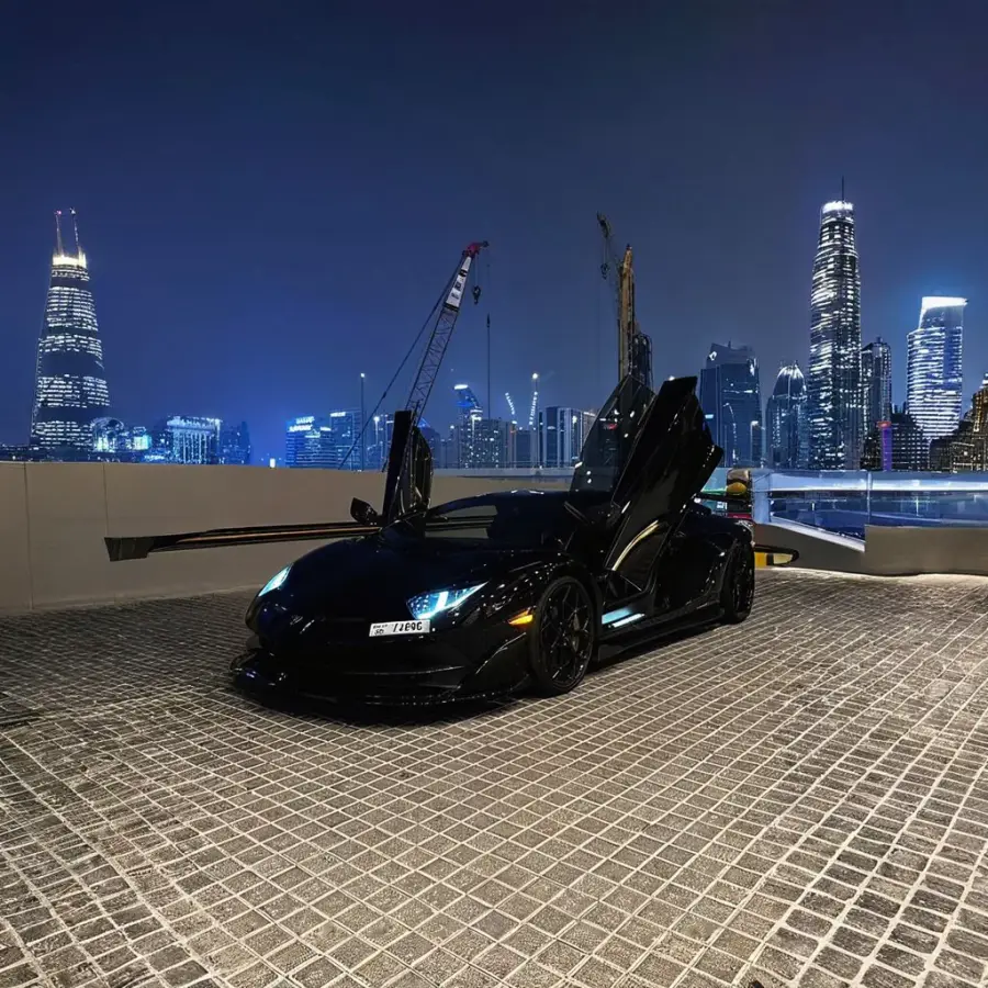 Rent Lamborghini Aventador SVJ in Dubai — photo 2 of 5