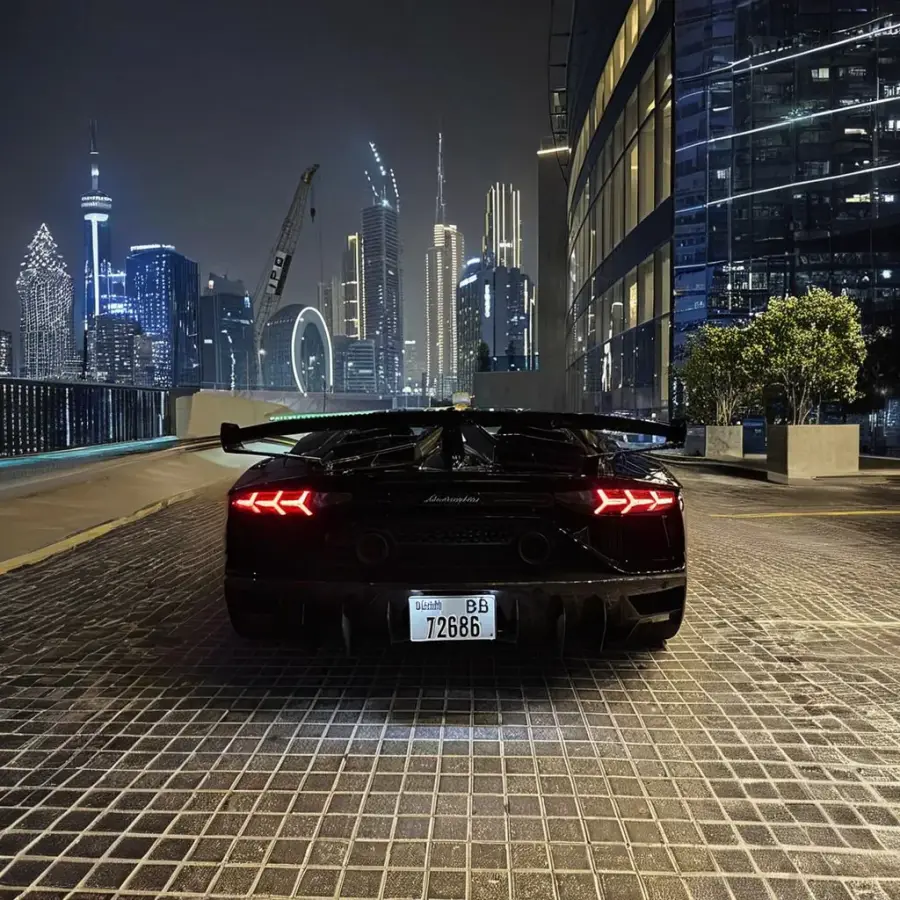 Rent Lamborghini Aventador SVJ in Dubai — photo 4 of 5