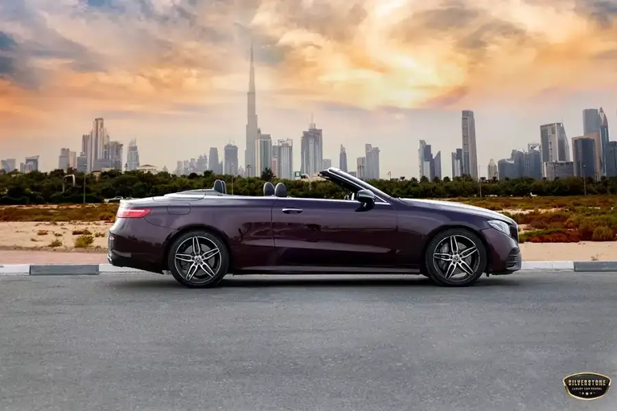 Rent Mercedes Benz E450 Convertible in Dubai — Mercedes-Benz — photo 2 of 9