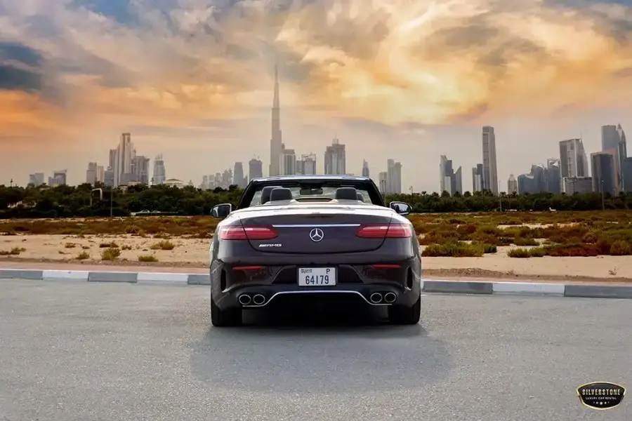 Rent Mercedes Benz E450 Convertible in Dubai — Mercedes-Benz — photo 4 of 9