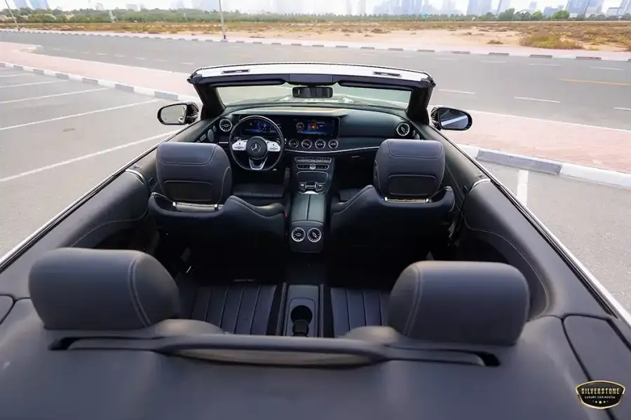 Rent Mercedes Benz E450 Convertible in Dubai — Mercedes-Benz — photo 9 of 9