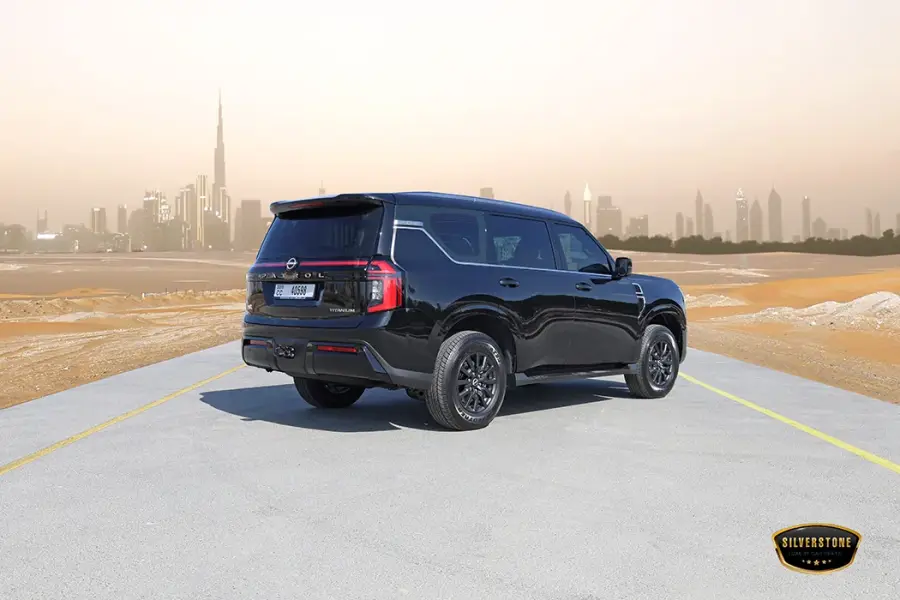 Rent Nissan Patrol 2025 Black in Dubai — photo 2 of 11
