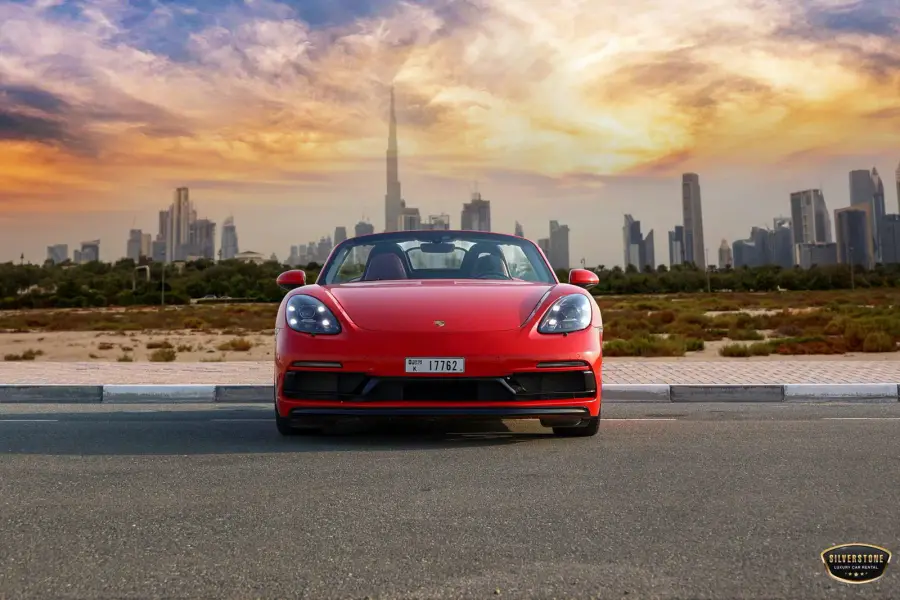 Rent Porsche Boxster GTS Convertible in Dubai — photo 2 of 7