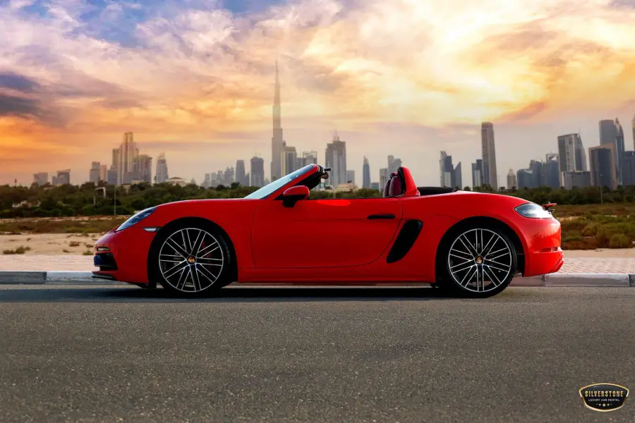 Rent Porsche Boxster GTS Convertible in Dubai — photo 4 of 7