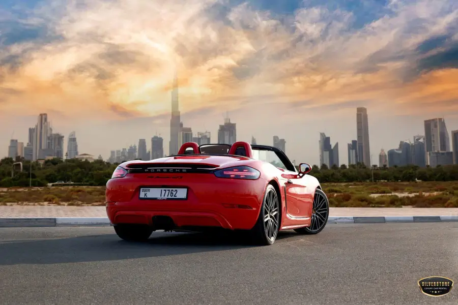 Rent Porsche Boxster GTS Convertible in Dubai — photo 5 of 7