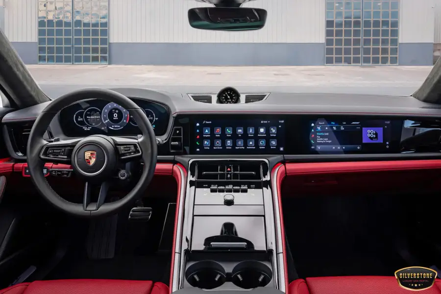 Rent Porsche Panamera Blue 2024 in Dubai — photo 11 of 14