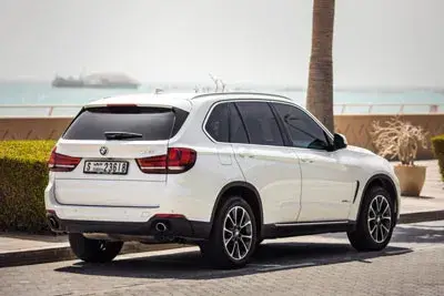 Rent BMW X5 White 2015 in Dubai — photo 3 of 3