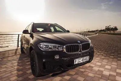 Rent BMW X6 Black 2017 in Dubai — photo 3 of 6