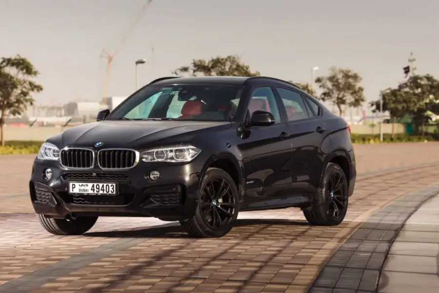 Rent BMW X6 Black 2017 in Dubai — photo 5 of 6