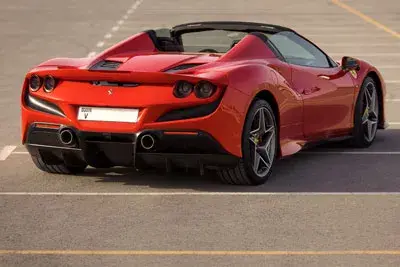 Rent Ferrari F8 Spider Red 2020 in Dubai — photo 2 of 6