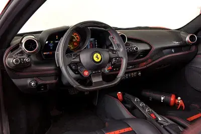 Rent Ferrari F8 Spider Red 2020 in Dubai — photo 3 of 6