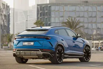 Rent Lamborghini Urus Blue in Dubai — photo 2 of 5