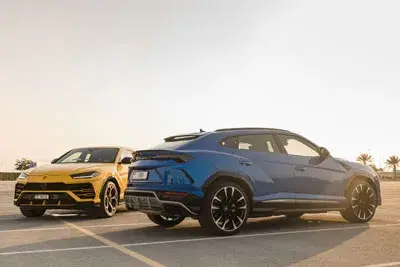 Rent Lamborghini Urus Blue in Dubai — photo 3 of 5