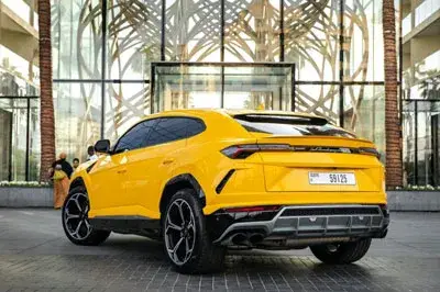 Rent Lamborghini Urus Yellow 2019 in Dubai — photo 2 of 5